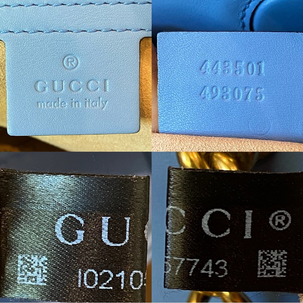 Gucci GG Marmont Chain Tote Matelasse Leather - Picture 3 of 15